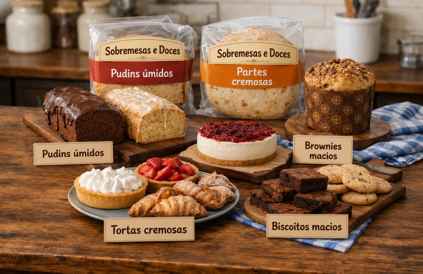 Sobremesas e Doces