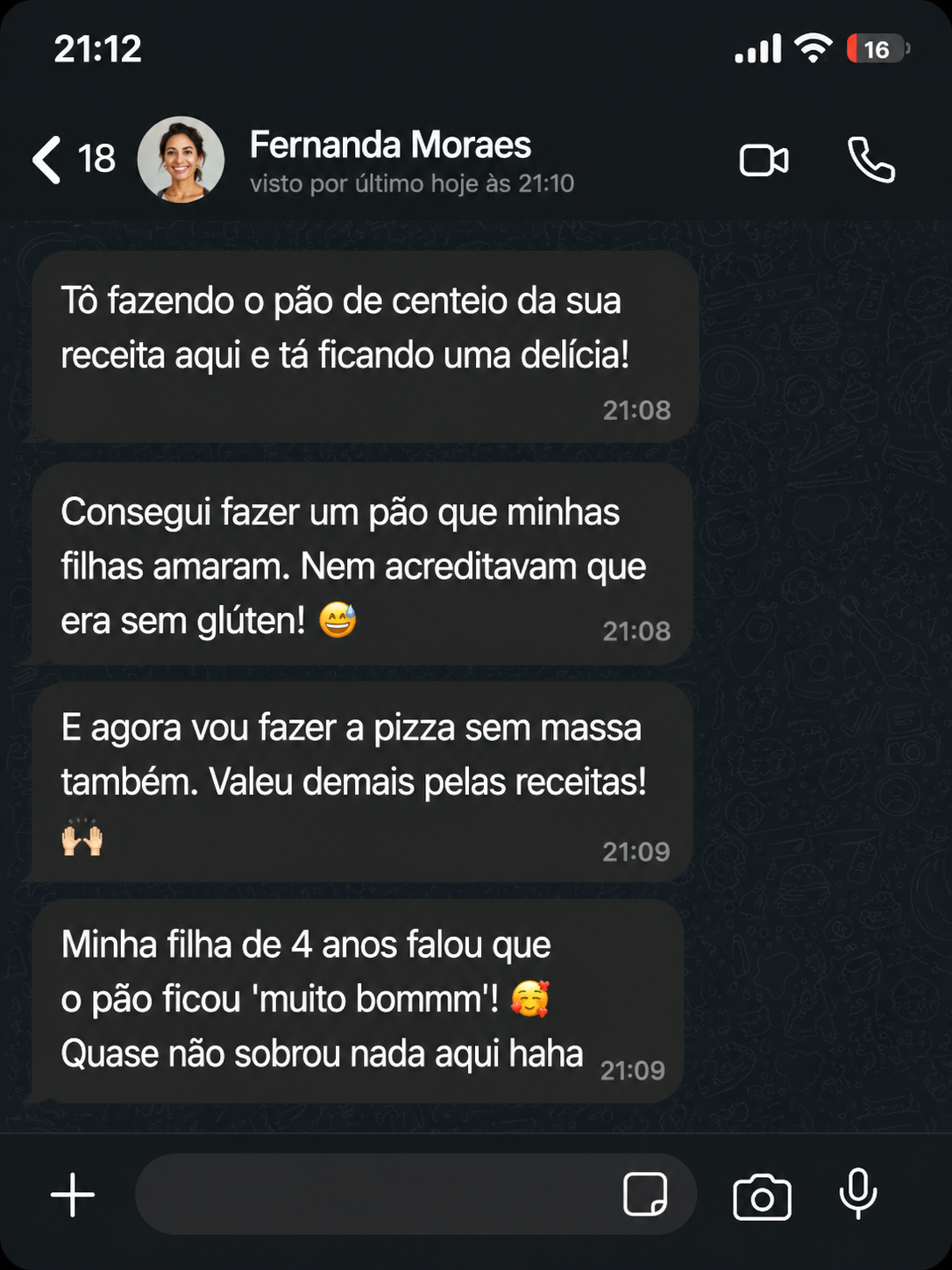 Depoimento de Fernanda Moraes